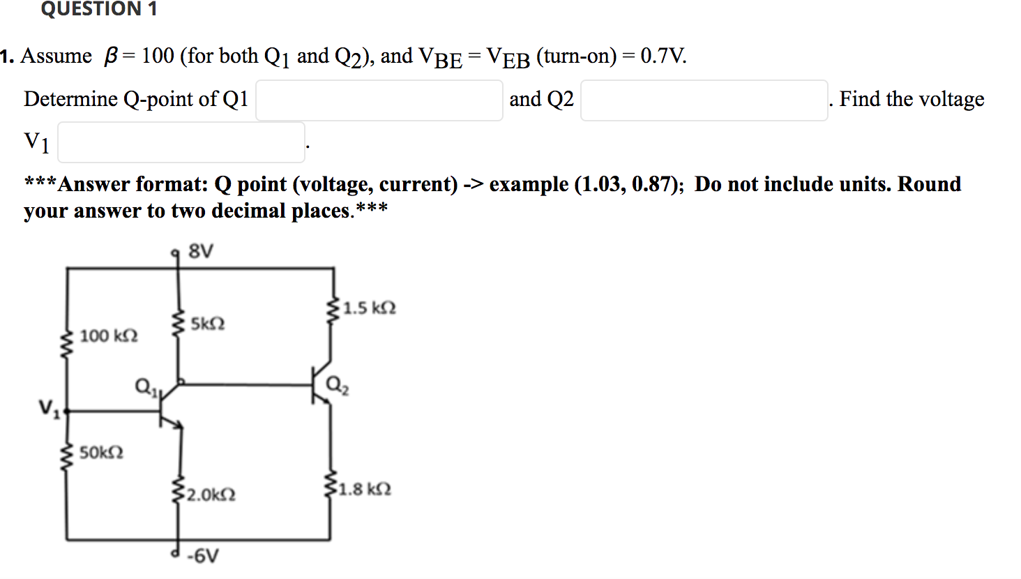 Solved QUESTION 1 1. Assume B= 100 (for Both Q1 And Q2), And | Chegg.com