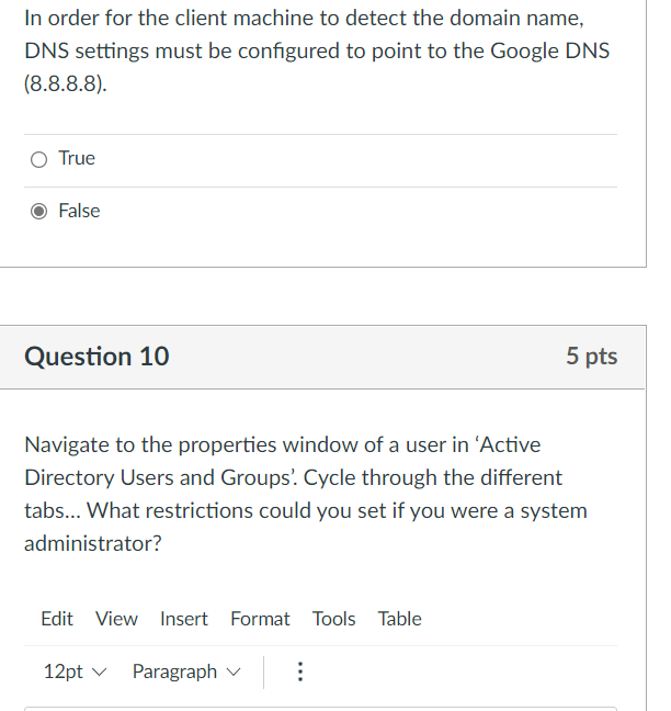 Solved Question 1 3 pts Which of the following best | Chegg.com