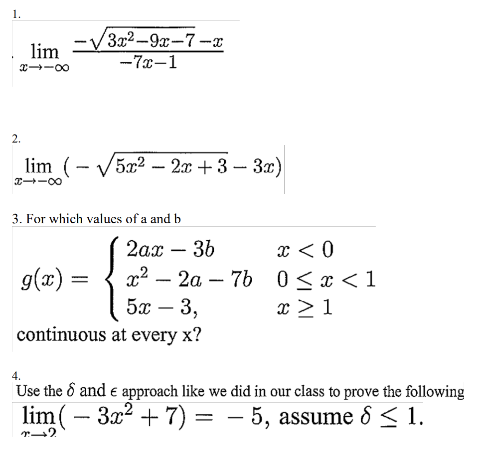 3 1 x )  10x ≤ 9 x 2 )  7