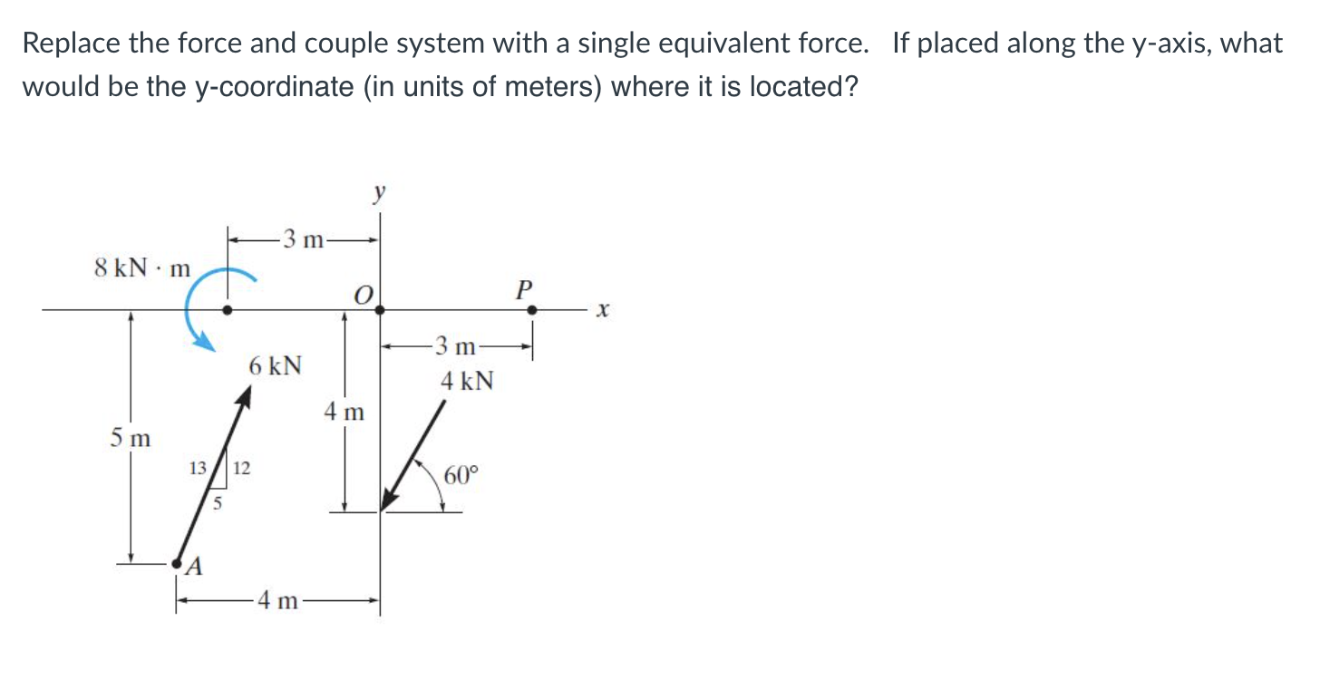 Force Couple System Example Problems