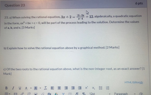 Solved I Put It As Pre Algebra But Its Actually Precaculus | Chegg.com