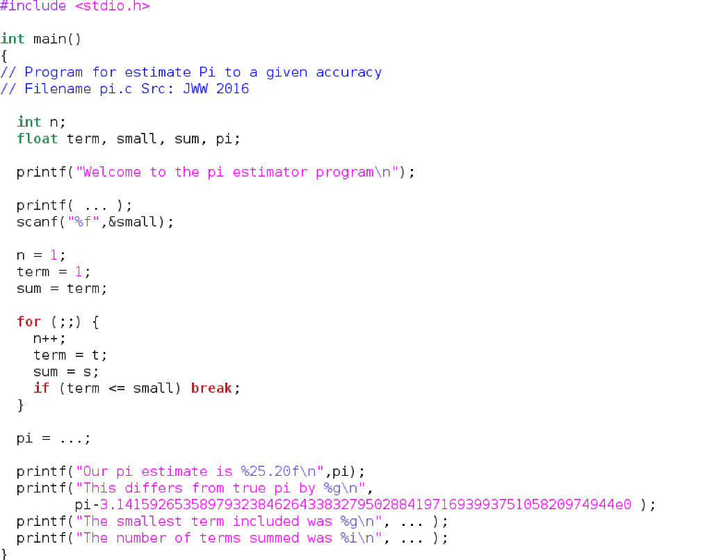 How to use this framework to create a program that | Chegg.com