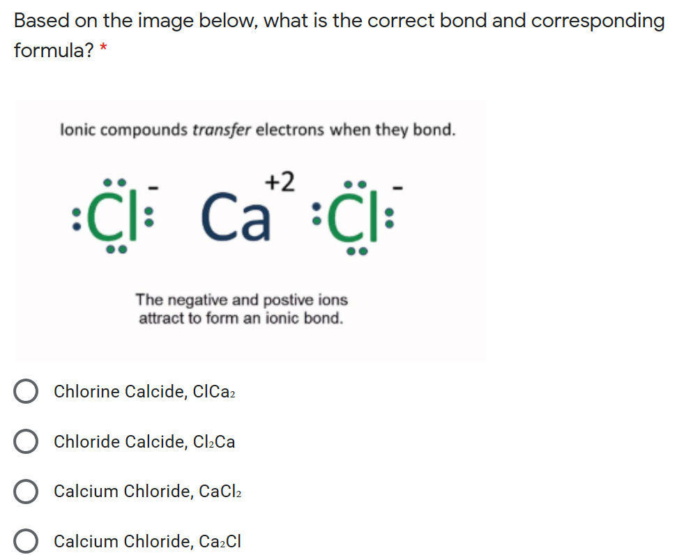 Solved Based on the image below, what is the correct bond | Chegg.com