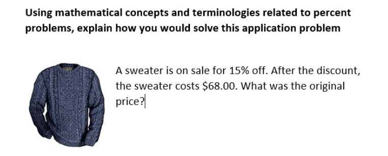 Solved Using mathematical concepts and terminologies related | Chegg.com