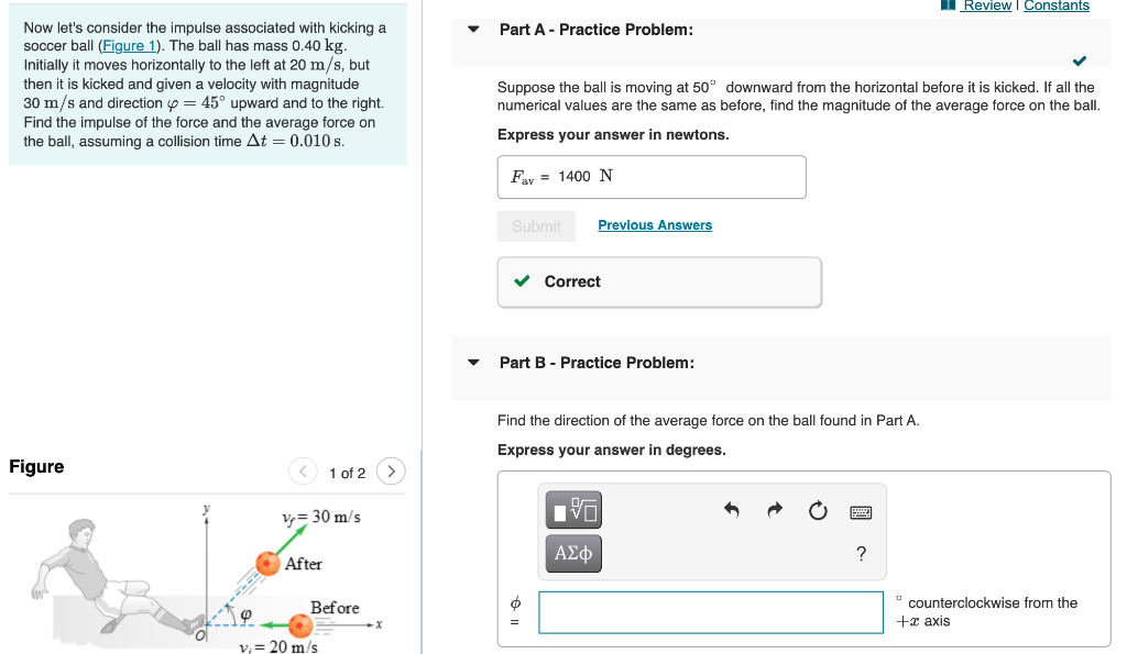 Solved Review | Constants Part A - Practice Problem: Now | Chegg.com