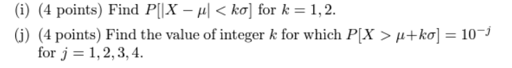 Solved = Let X be a Gaussian random variable with mean u = | Chegg.com