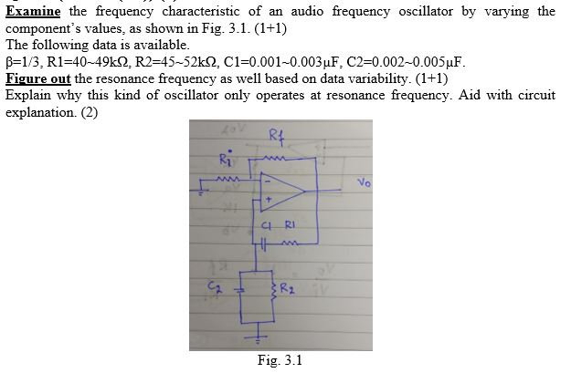 Solved Examine The Frequency Characteristic Of An Audio | Chegg.com