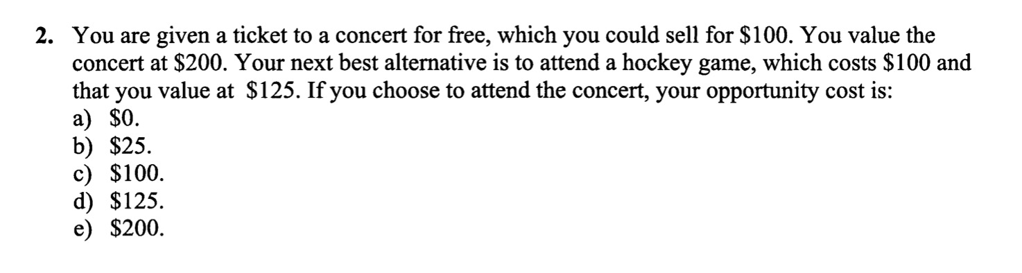 When I buy a ticket to a game or concert, I should be able to resell it