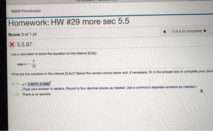 pre calc homework problem solver