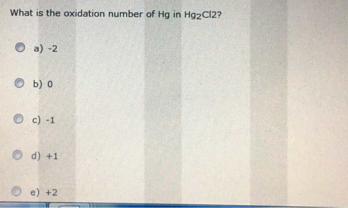 hg no3 2 oxidation number