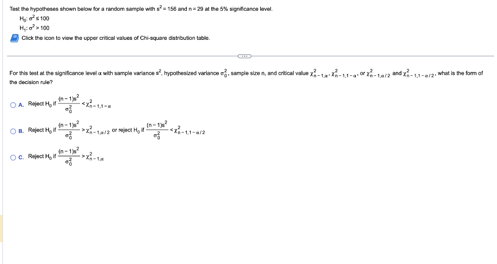 Solved Test the hypotheses shown below for a random sample | Chegg.com