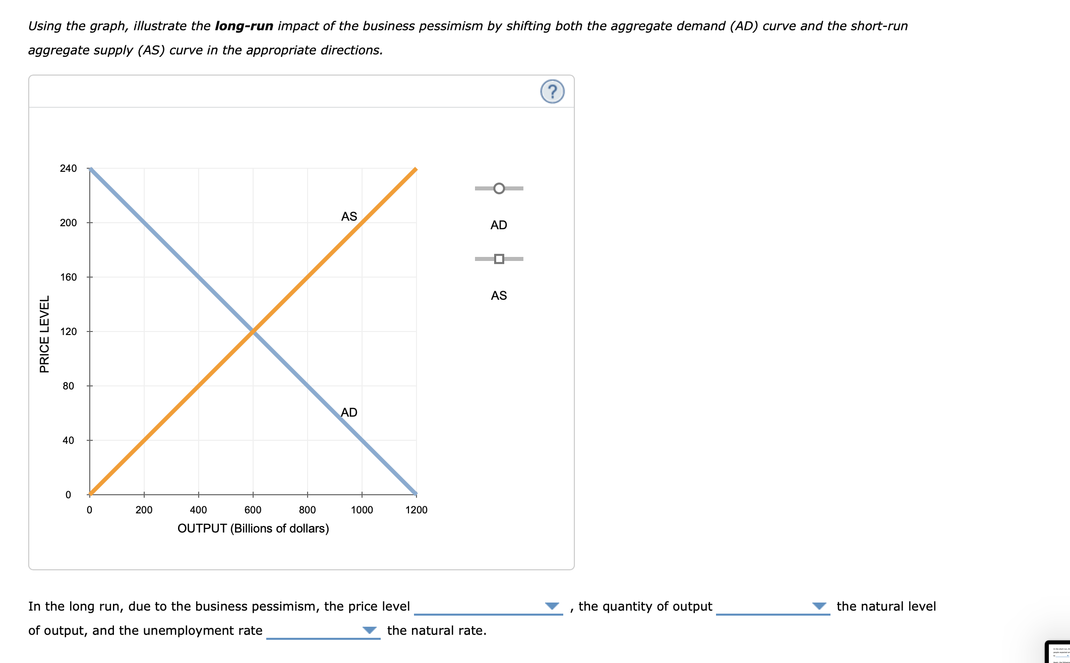 Solved In the short run, the decrease in investment spending | Chegg.com