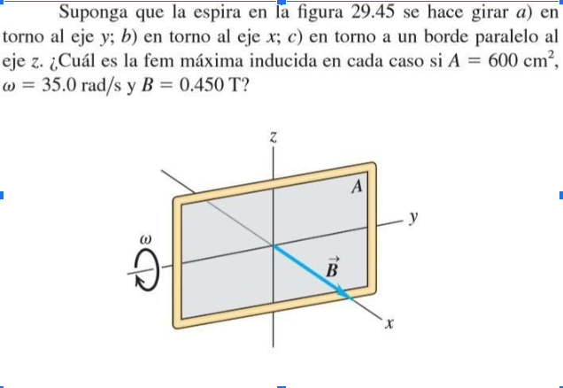 Solved Suponga Que La Espira En La Figura 29.45 Se Hace | Chegg.com