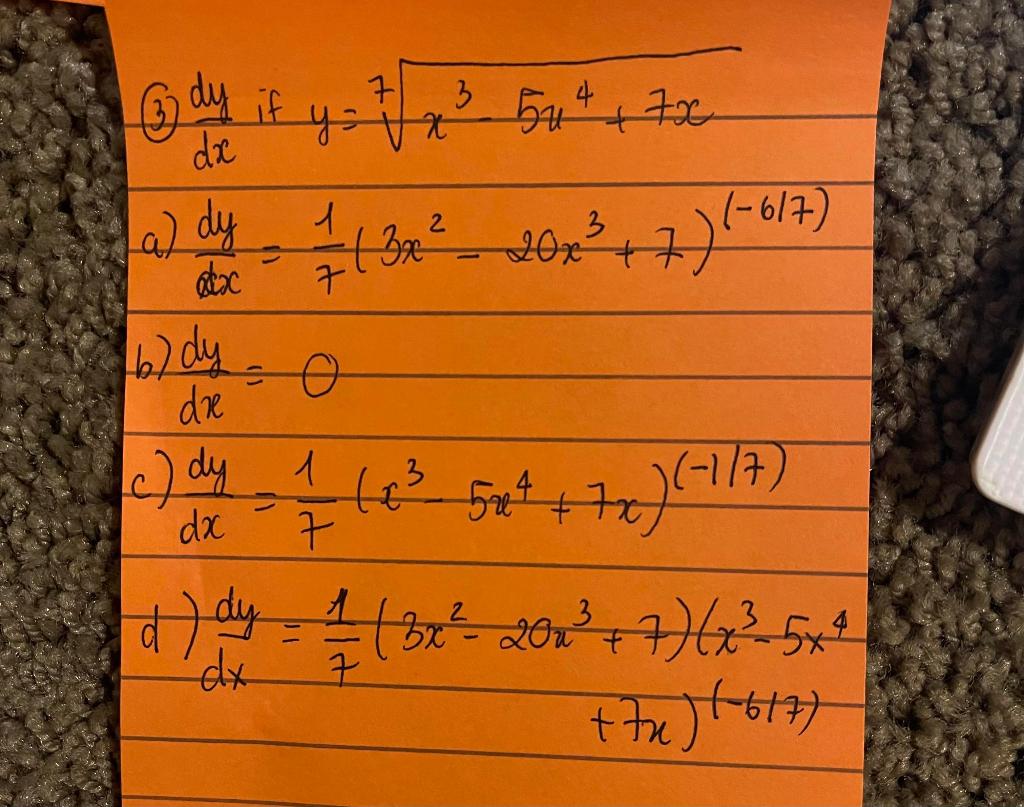 solved-3-dxdy-if-y-7x3-5x4-7x-a-dxdy-71-3x2-20x3-7-617-chegg