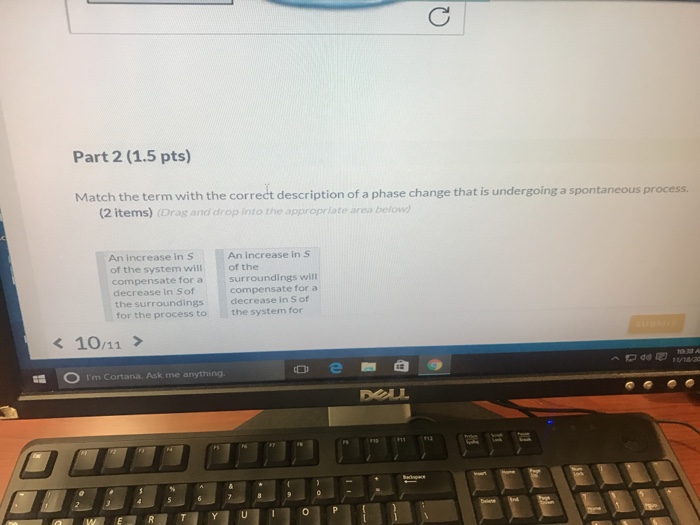 Solved Part 2 (1.5 pts) Match the term with the correct | Chegg.com