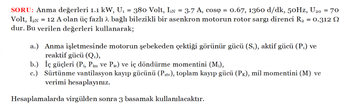 Rotor Winding Resistance Of A Three Phase V Connec Chegg Com