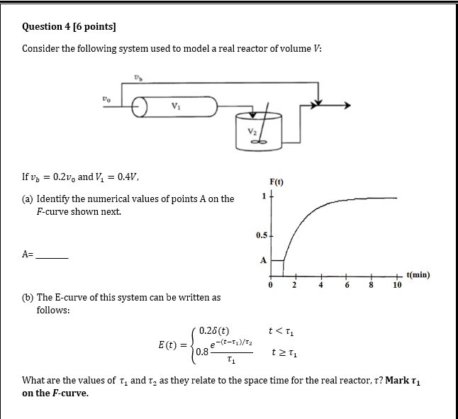 Solved Question 4 [6 points) Consider the following system | Chegg.com