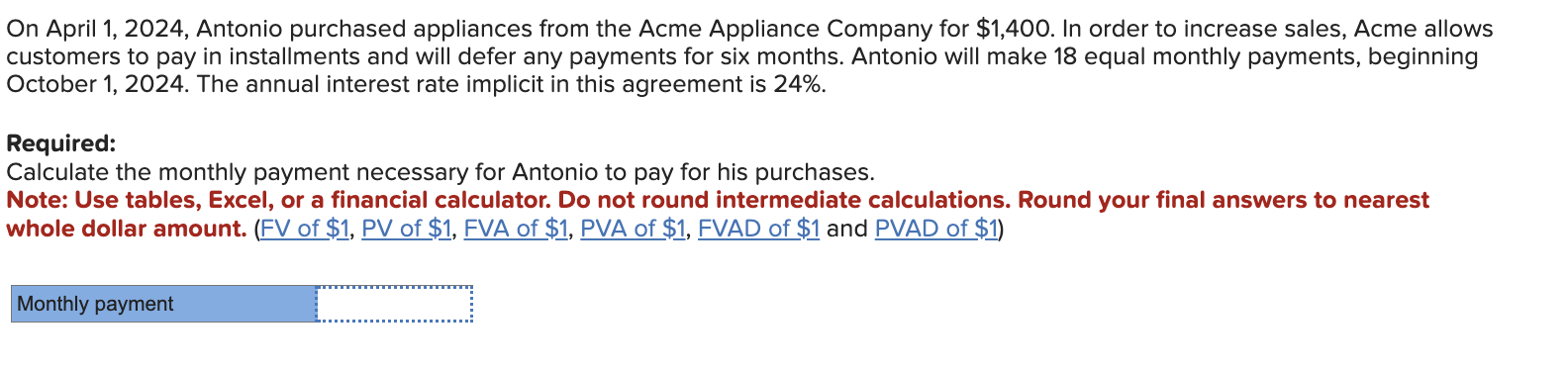 Solved On April 1 2024 Antonio Purchased Appliances From Chegg Com   PhpXRiLxz