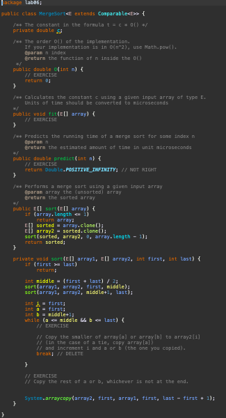 Please complete this code following the instructions | Chegg.com