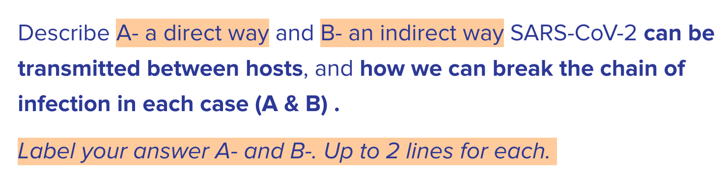 Solved Describe A- a direct way and B- an indirect way | Chegg.com
