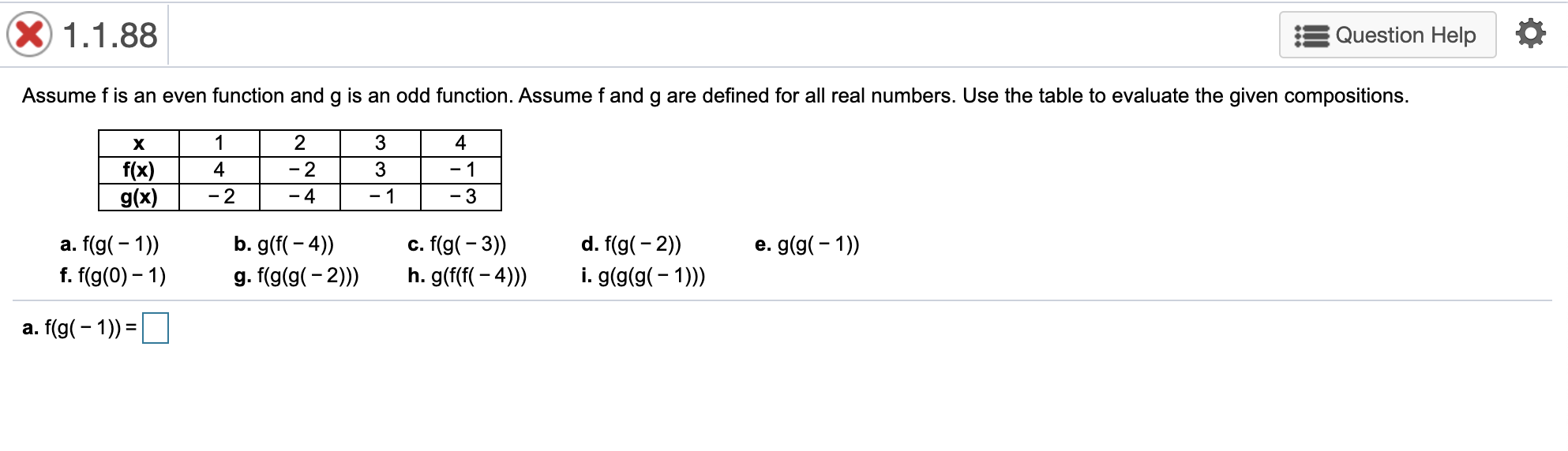 Solved Please help answer this problem parts a-i. I've tried | Chegg.com