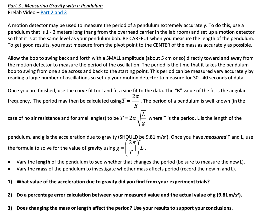 solved-part-3-measuring-gravity-with-a-pendulum-prelab-chegg