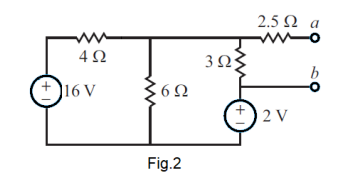 Solved Problem 2: The circuit in Fig.2 is to be connected to | Chegg.com