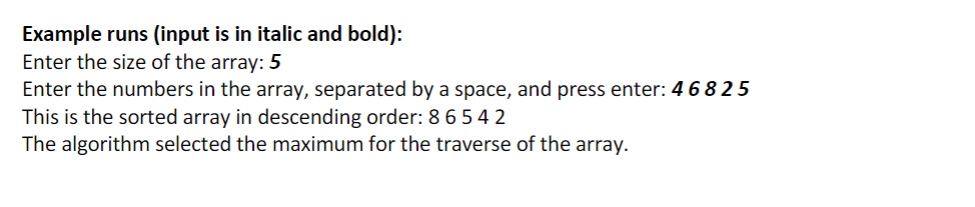 Solved (Exercise) Create-sortArray1.cpp As you have seen in | Chegg.com