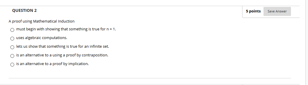 Solved QUESTION 1 5 points Save Answer When the message | Chegg.com
