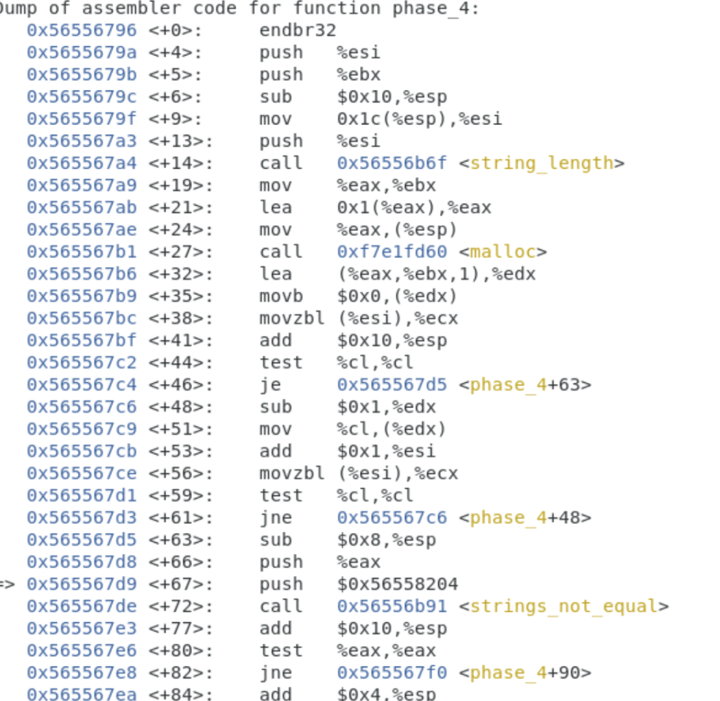 Solved I need help with binary bomb lab phase 4. I think the | Chegg.com