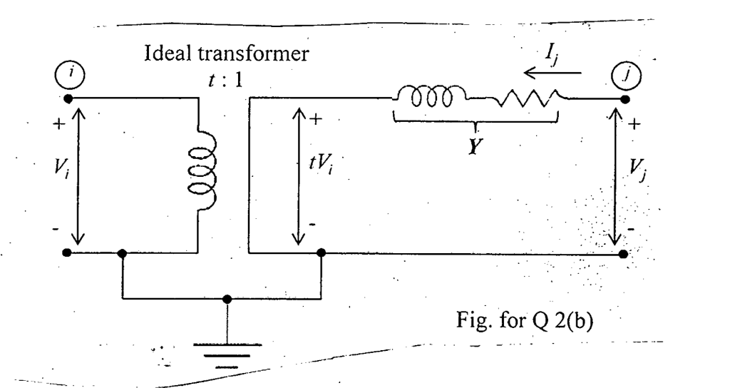 Solved Consider the regulating transformer shown in figure