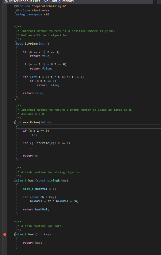 //Hashing using c++ Modify the startup code to | Chegg.com