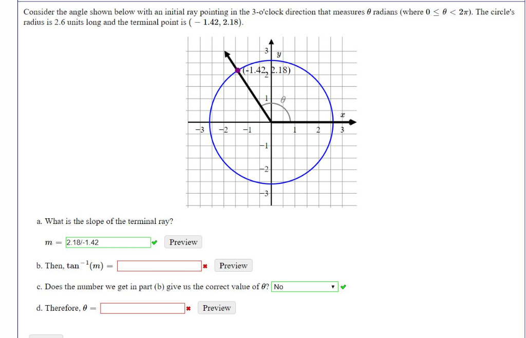 Solved Consider the angle shown below with an initial ray | Chegg.com