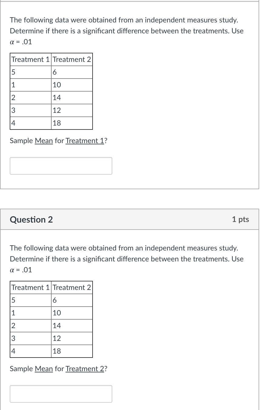 Solved 1) The Following Data Were Obtained From An | Chegg.com