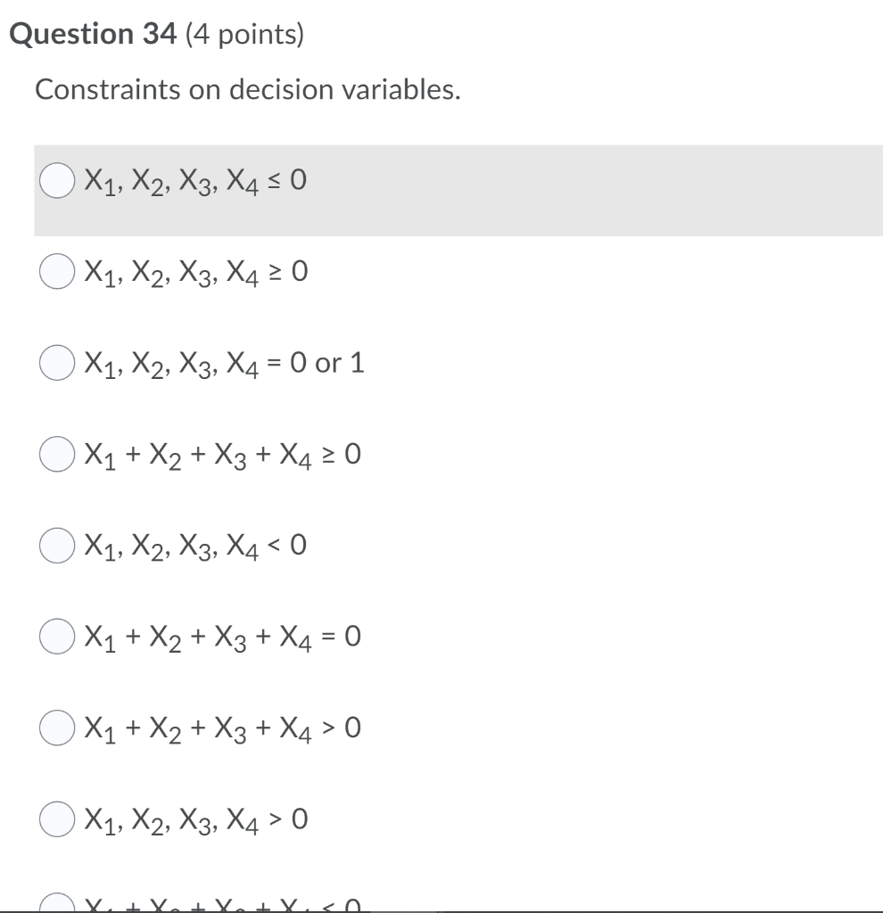 problem solving with linear models quiz level h