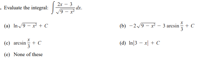 integral of x^3 sqrt(9-x^2)