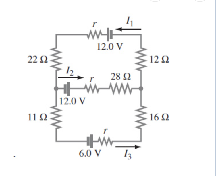 Solved Determine The Currents I1, I2 And I3 In (Figure 1). | Chegg.com