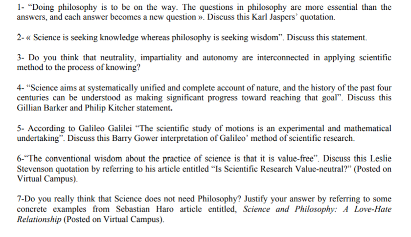 value of science essay