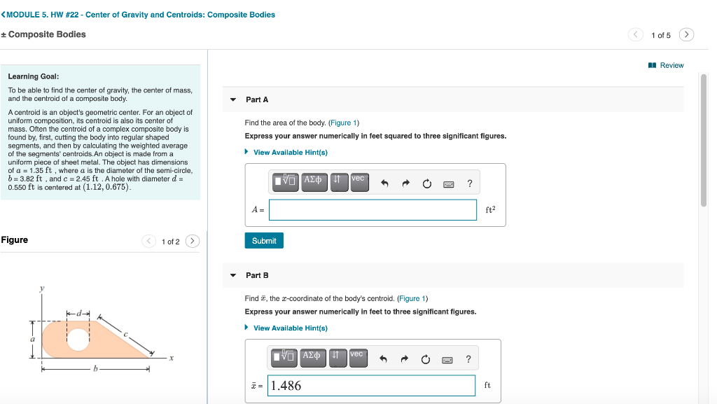 Solved Review Part A Learning Goal: To be able to find the | Chegg.com