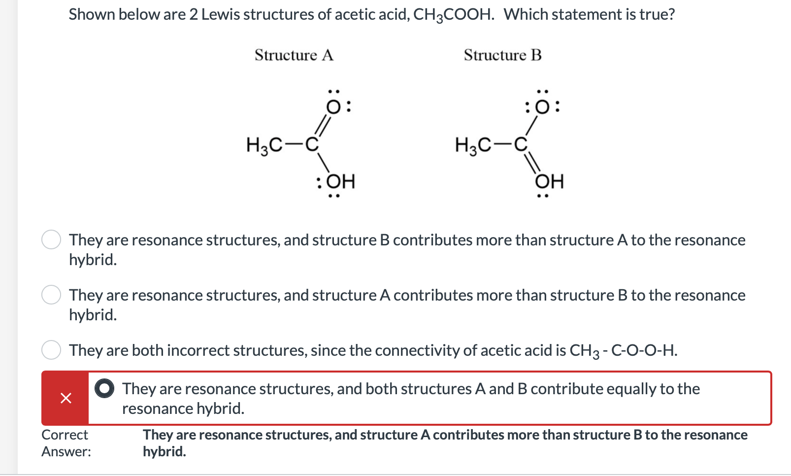 ch3nooh lewis structure