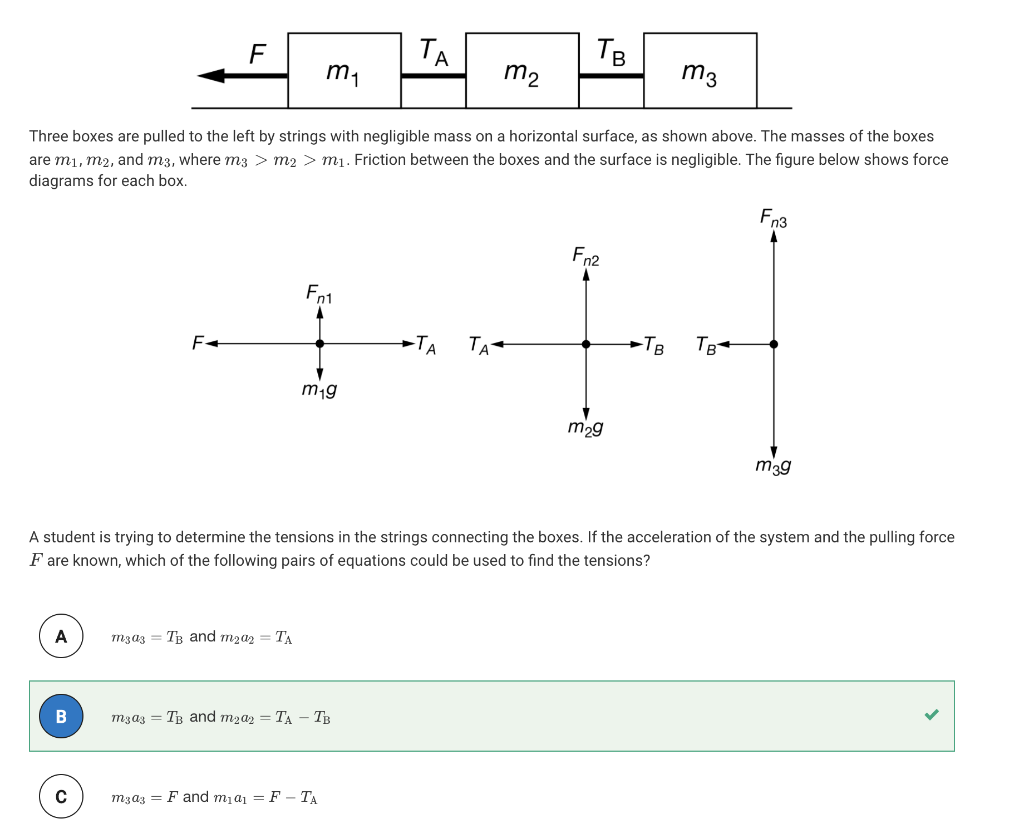 Solved Could Someone Explain To Me Why B Is The Correct | Chegg.com