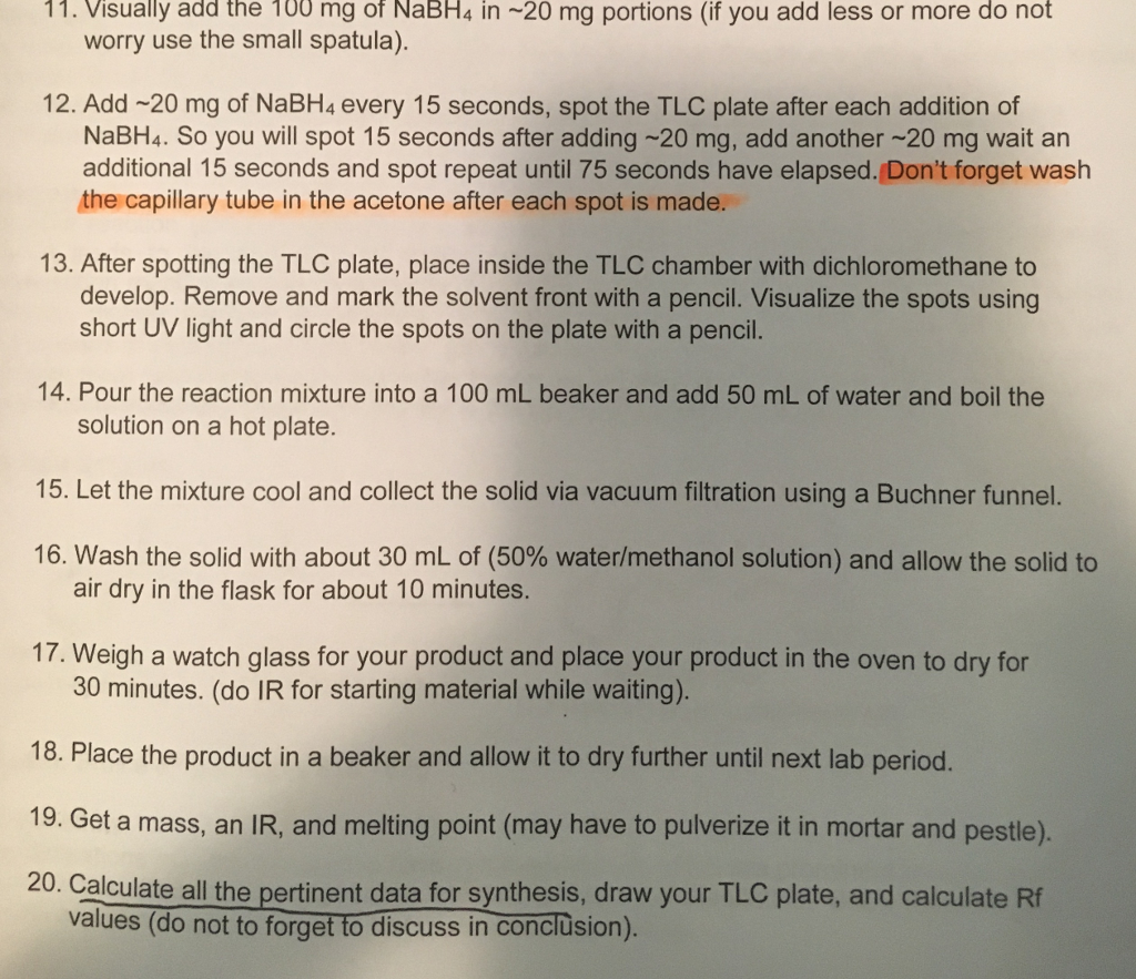 Solved TLC PLATE ANALYSIS HELP How does the TLC plate