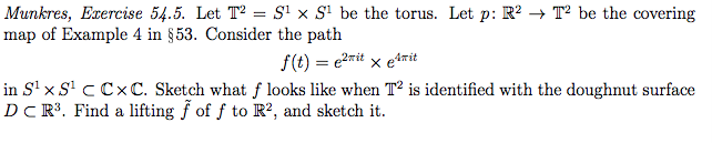 Munkres, Exercise 54.5. Let T2 = S1 X Sl Be The | Chegg.com