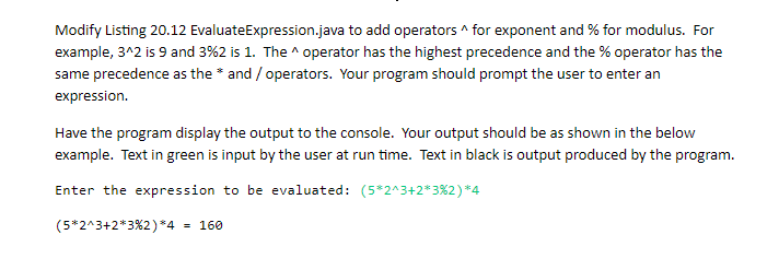 Solved LISTING 20.12: import java.util.Stack; public | Chegg.com