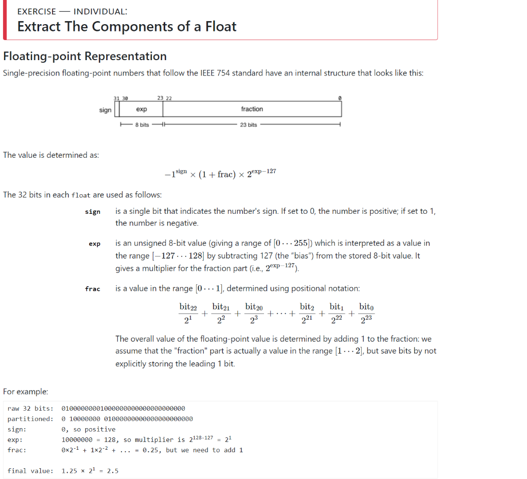 Float Components