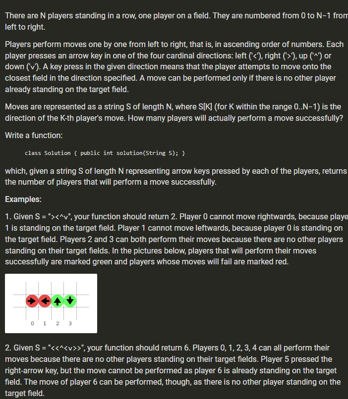 Solved There are N players standing in a row one player on Chegg com