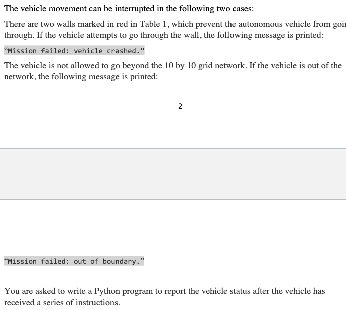 Solved Suppose an autonomous vehicle can have the following | Chegg.com