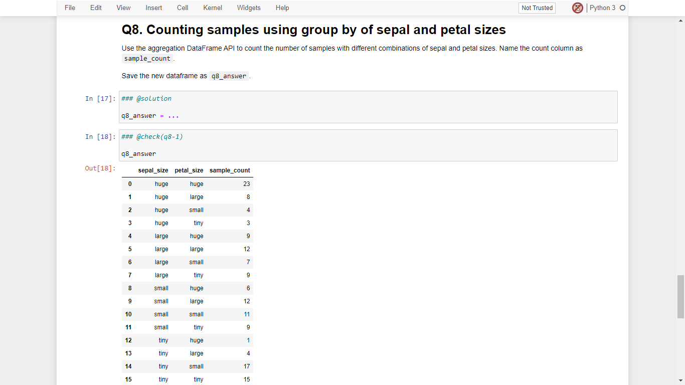 Solved For this assignment it uses the data set below and | Chegg.com