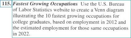 Fastest Growing Occupations Use the U.S. Bureau of | Chegg.com
