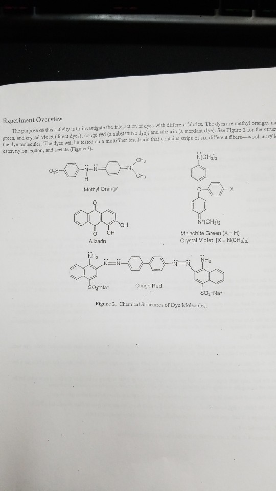 Solved The Color of Chemistry Name: Pre-Lab Questions: 1. | Chegg.com